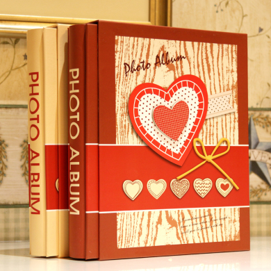 新款盒装7寸200张创意立体工艺家庭成长纪念相册影集