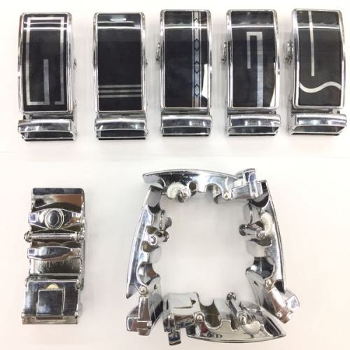 alloy automatic， high-end automatic buckle， 4cm patch automatic buckle dod