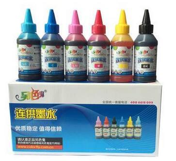 factory direct sales colorfly pointed ink suitable for epson universal continuous ink supply 6 colors 100ml