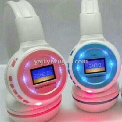 Headset with bluetooth headset.