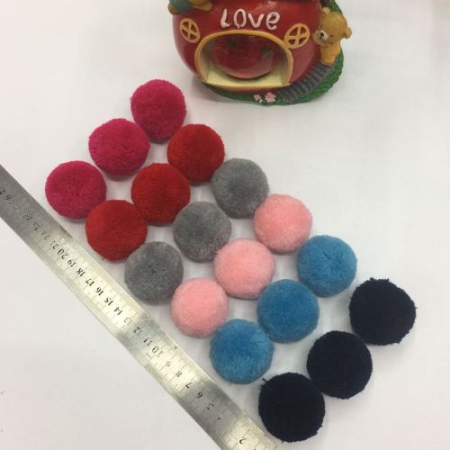 Fur Ball Factory Wholesale High Quality Handmade 4cm Cashmere Waxberry Ball