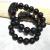 PI Xiu Natural Obsidian Treasure Male Ruby beads crystal bracelet