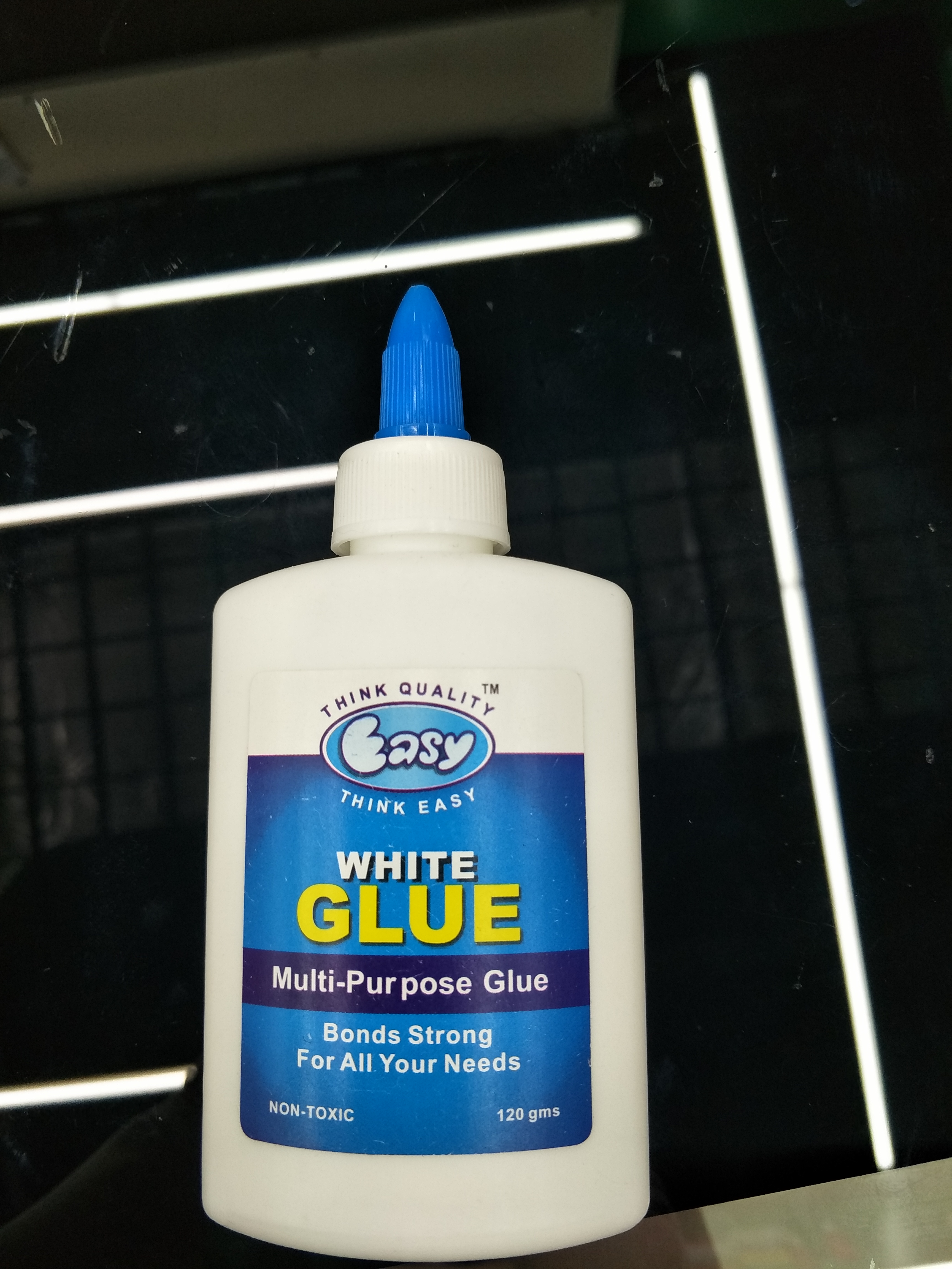Supply 120 G White Glue Cloth Plastic Paper With Glue Quick Drying