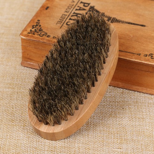 Polishing Brush Polishing Brush Cleaning Shoe Brush Leather Shoes Dust Removal Decontamination Horse Hair Brush