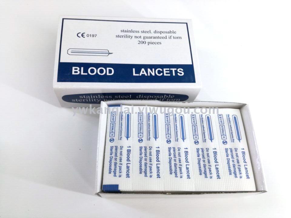0 kg/个blood lancet100pcs/box, 200box/ctn