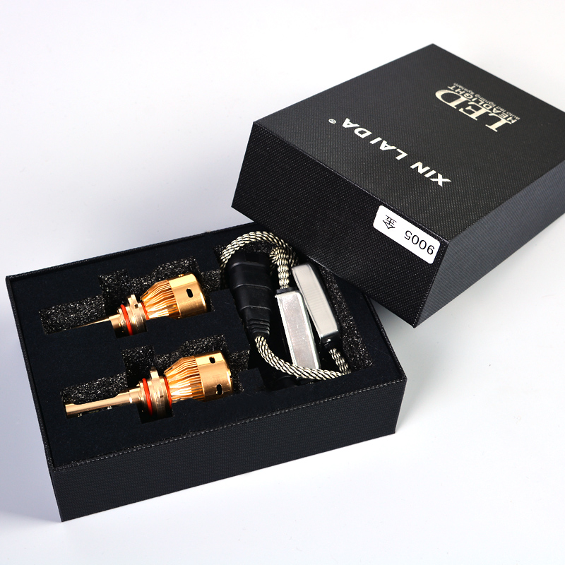 Xin Leda F9 9005 car headlight far and near light LED lighting headlamps