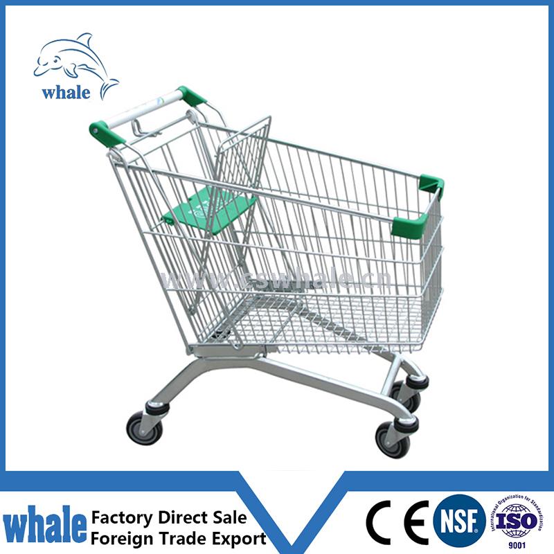 wholesale 60l to 240l factory direct supermarket shopping cart
