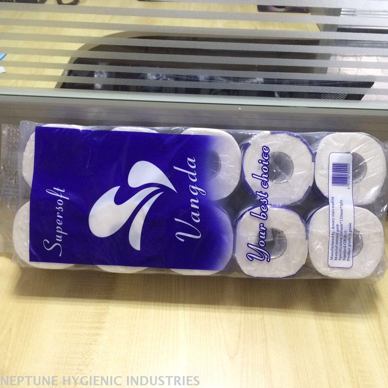 Supply Foreign trade 10 rolls empty core toilet paper bathroom tissue