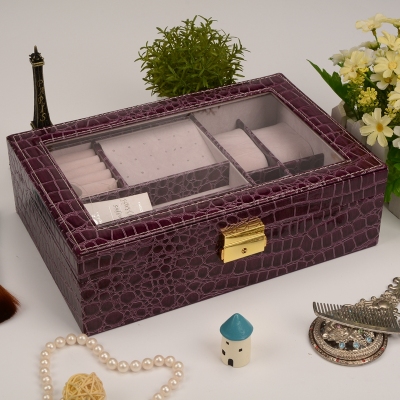 Guanyu explosion multi-functional storage jewelry box watch box factory spot to purchase as soon as possible