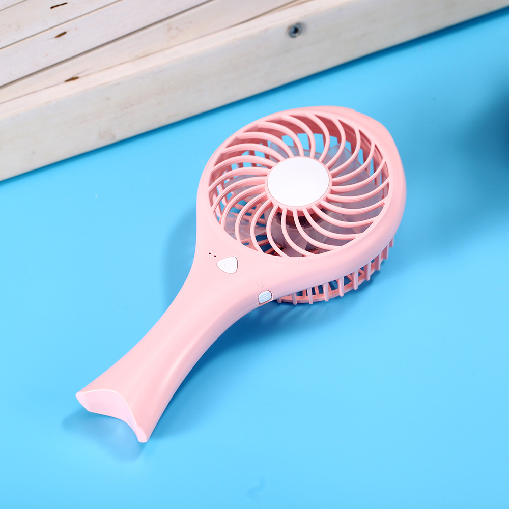 鱼宝宝手持风扇 便携式usb充电迷你风扇 户外学生宿舍小风扇