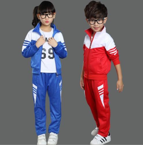 Children‘s School Uniform for Middle School Students Spring and Autumn Kindergarten Suit Children‘s Sports Suit Primary School Uniform Class