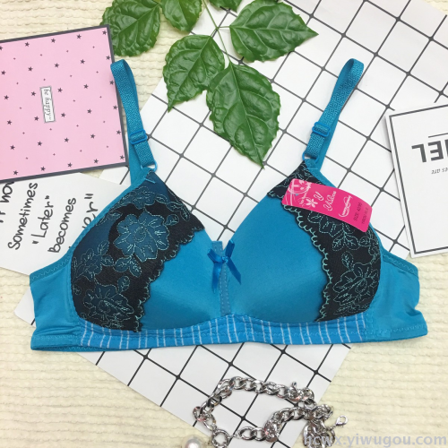 Summer New Thin Bra Wireless Sexy Lace Exported to Middle East South America Africa