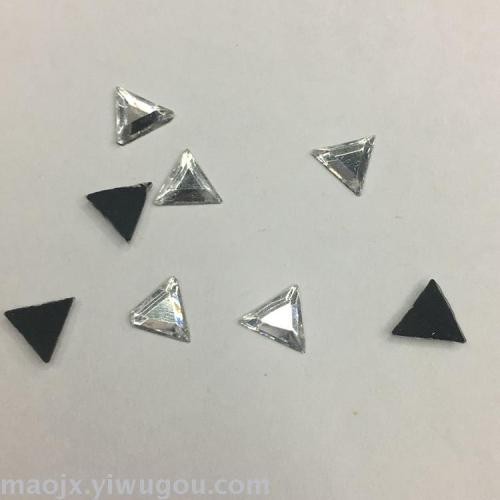 hot sale flat bottom hot drilling special-shaped crystal glass clothing accessories sticking diamond diy jewelry accessories decorative hot drilling
