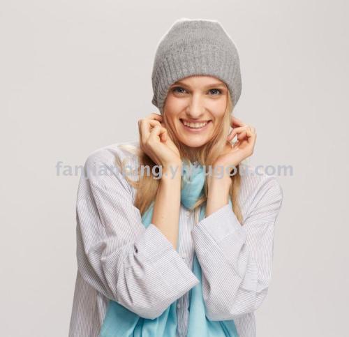 korean cashmere casual knitted winter wool hat ear protection winter hat