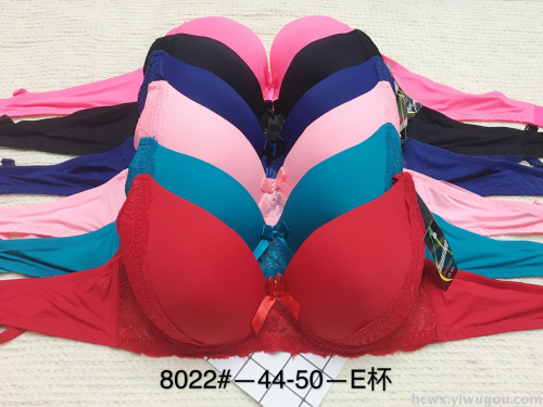 spot oversized cup bra foreign trade foreigners wholesale high-end underwear with steel ring