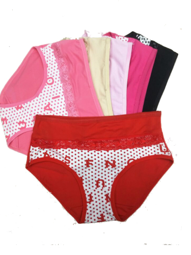 women‘s triangle underwear milk silk lace dot underwear factory direct