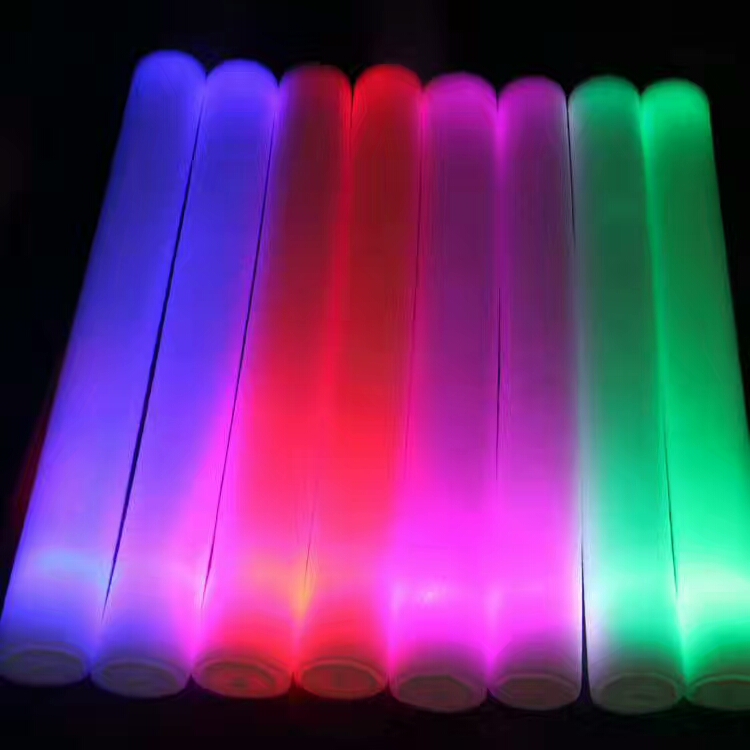 Supply 6 files luminous sponge sticks LED light sticks flash foam stick