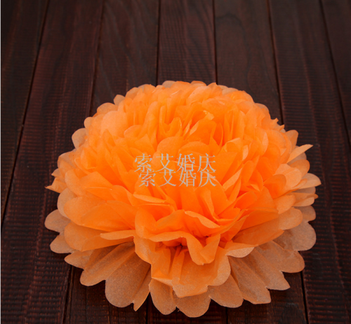 Children‘s Birthday Party Wedding Supplies Wedding Wedding Room Layout Ornament Paper Flower Paper Flower Ball 20cm