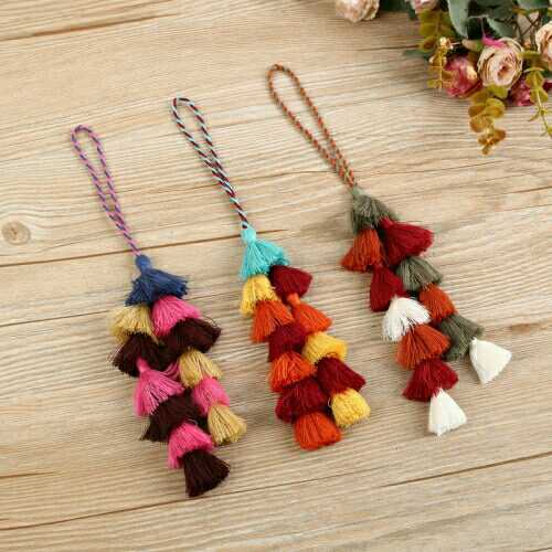 Multi-Level Pagoda Tassel Fringe， a Variety of Styles to Choose， Bags and Other Decorative Accessories. Sample Customization Available