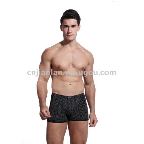 [jianlan] men‘s viscose soft flat-leg underwear 8355 （two pieces in a box）