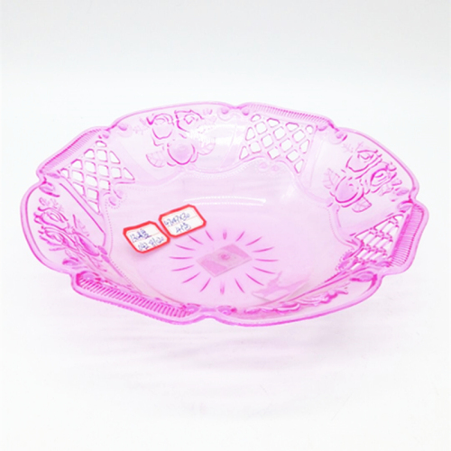sunshine department store 130 transparent hollow pattern candy plate living room fruit plate snack plate dried fruit plate