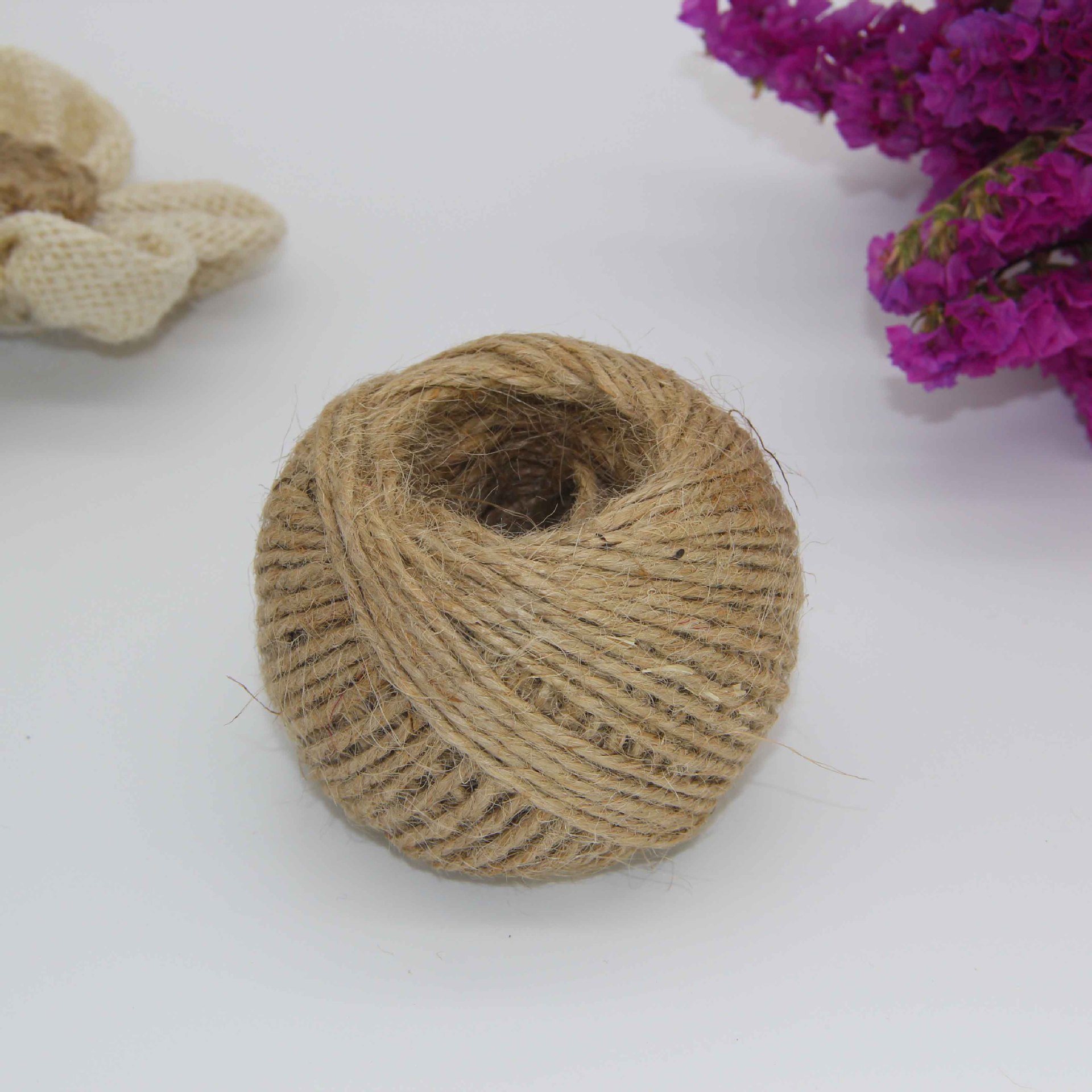 Packaging hemp rope diy hand-held auxiliary Tag photo wall s...