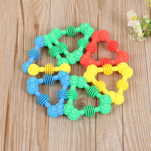 creative children‘s educational toys building blocks plastic cleaning building blocks
