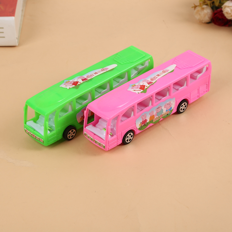 pink toy bus