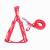 Factory direct sale multicolor retractable cat and dog rope dog breast back with pet traction rope