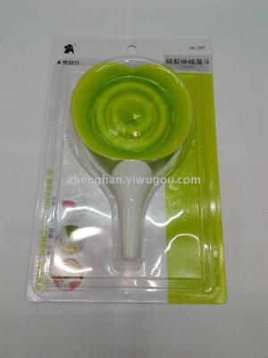 Silicone Retention Funnel Silicone Cake Mold Biscuit Mold Cake Pens Silicone Oil Bottle Brush Brush Oil Sweep