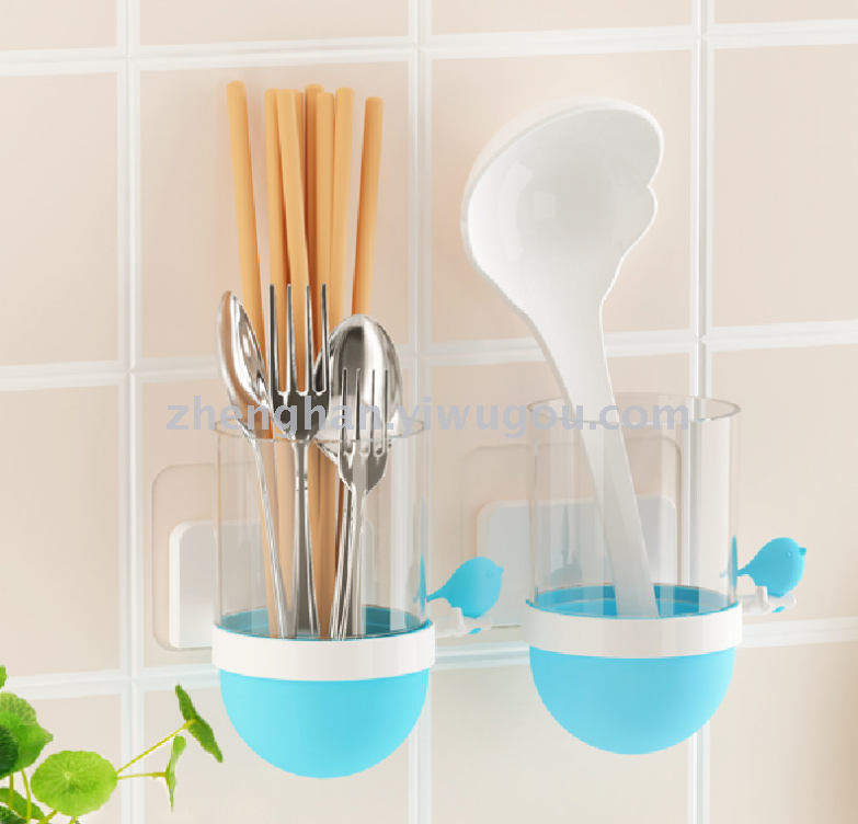 Birds shelf Plastic color chopsticks chopsticks storage tube...