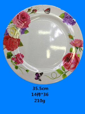 Imitation ceramic plate melamine plate melamine stock spot