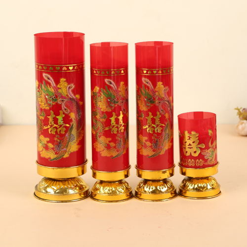 Wedding Room Decoration Supplies Chinese Wedding Bridal Chamber Candle Dragon and Phoenix Candle