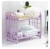 Double-layer plastic storage rack kitchen small storage rack desktop storage rack toilet washing station sorting rack