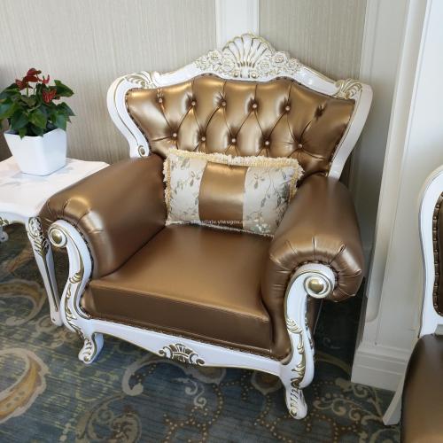 european-style solid wood carved chair， shangrao hotel， jiangxi province， high-end club electric table oak chair