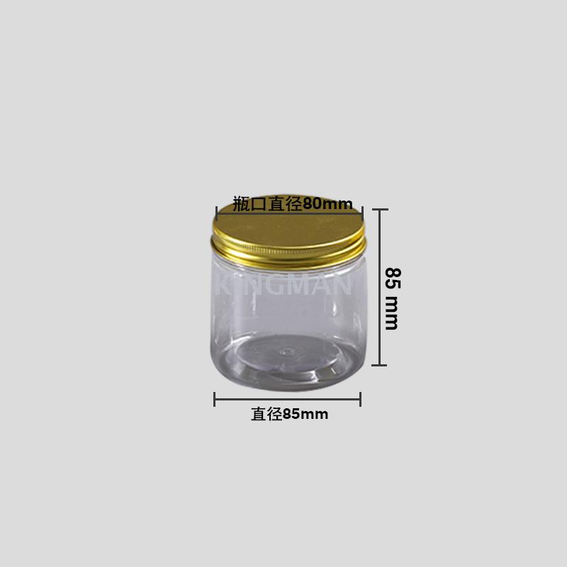 85x85 pet sealed container food transparent Packaging plasti...