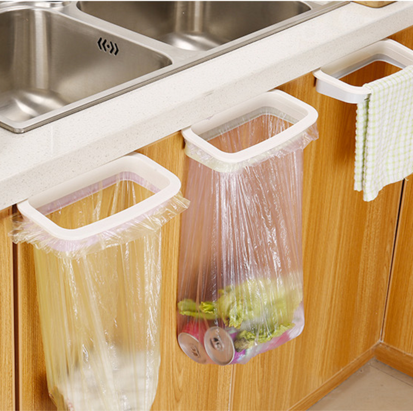 Supply The door bag garbage rack kitchen can be mounted on the