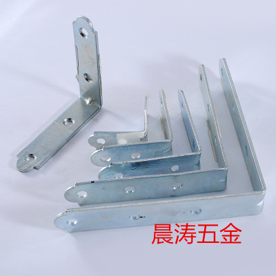 Round flower head galvanized corner angle angle connector hanging furniture hardware support code