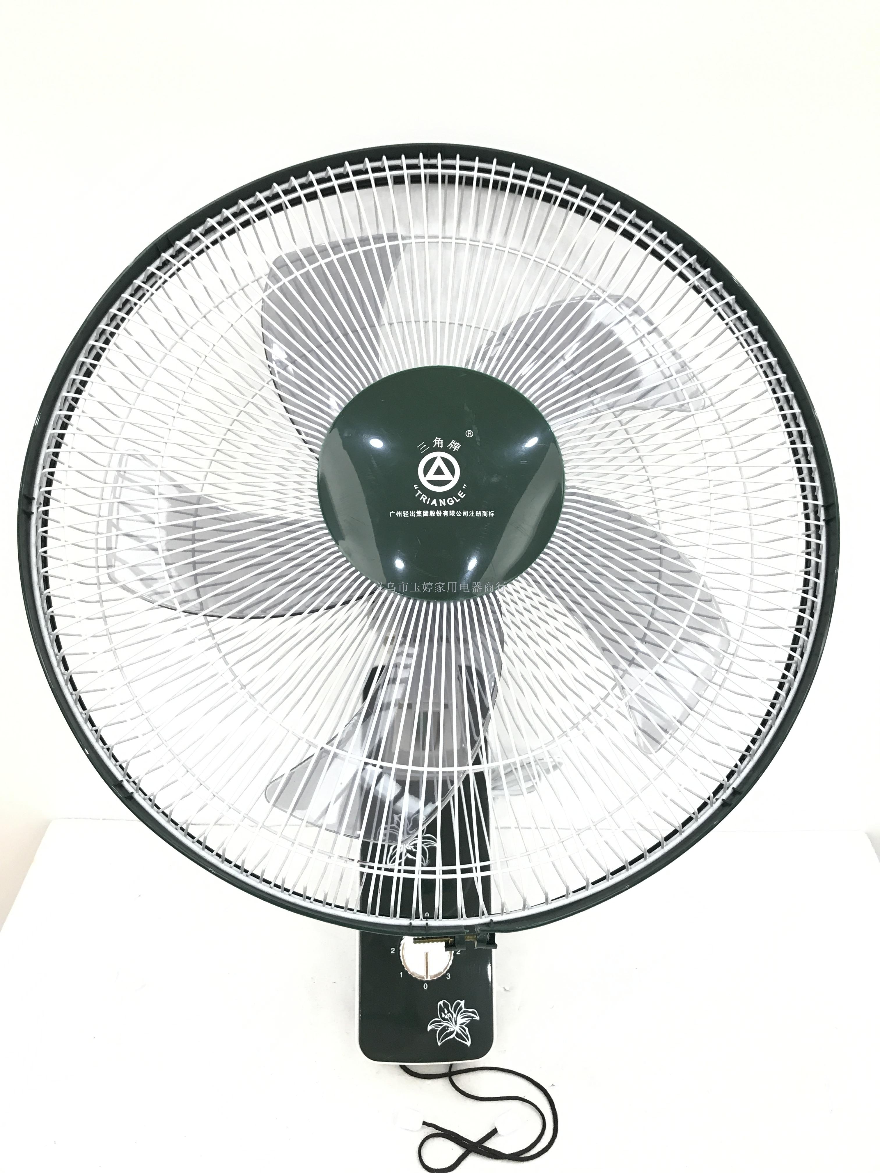 三角牌挂壁扇 电风扇 外贸出口工厂直销处 挂壁式