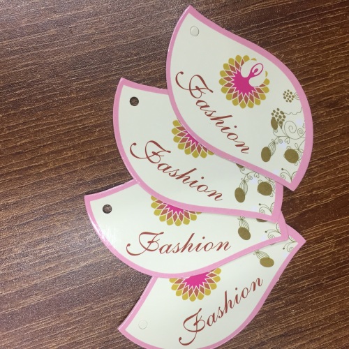 general-purpose spot goods provide li feng printing professional design customizable clothing tag hanging card clothing accessories