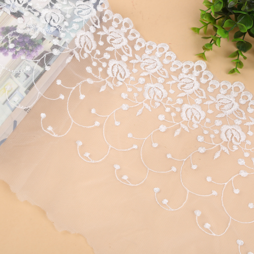 White Hollow-out Diy Clothing Accessories Exquisite Water-Soluble Embroidery Lace Accessories Various Styles