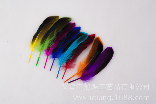 factory direct sales feather duck feather decorative jewelry accessories clothes accessories diy decoration