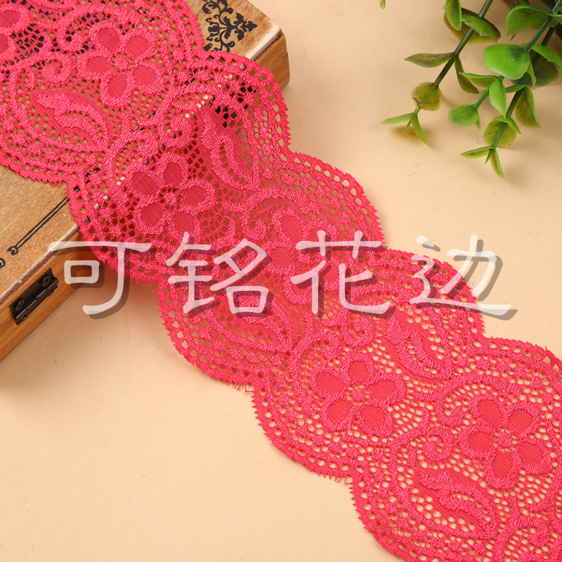 elastic lace material