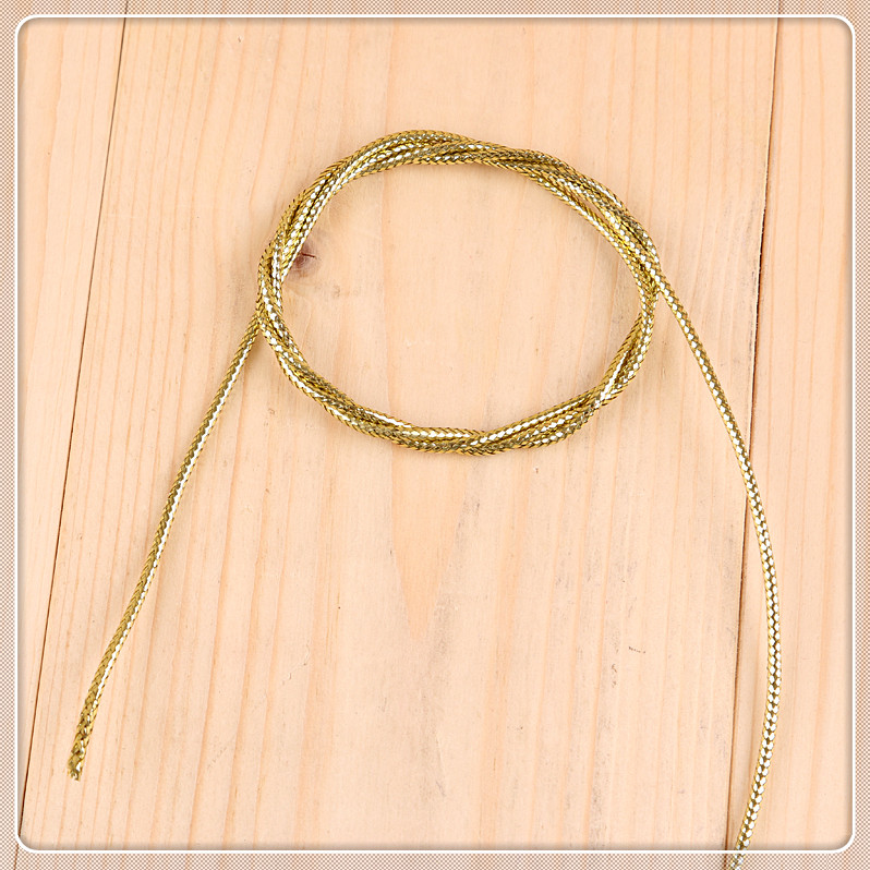 Sign round Rope Price Gold and Silver Tag Rope Commodity Sil...