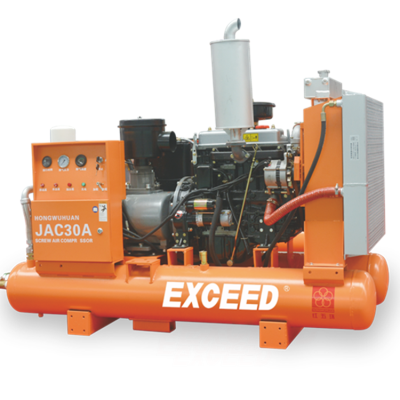 EXCEED diesel mobile air compressor