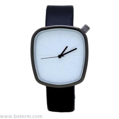 Fashion simple hidden scale irregular shaped strap men's watch students table