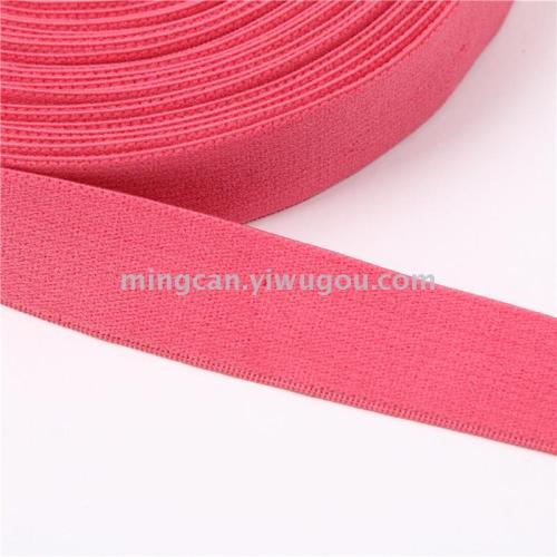 solid color edging elastic band elastic ribbon clothing accessories