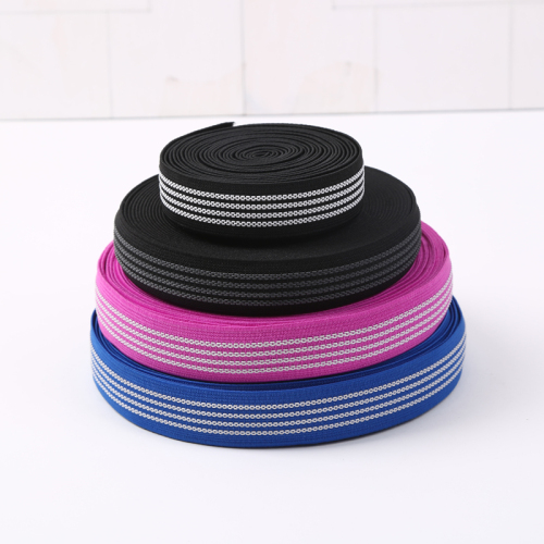 Spot Double-Sided Non-Slip Elastic Band Woven Elastic Tape Factory Direct Sales