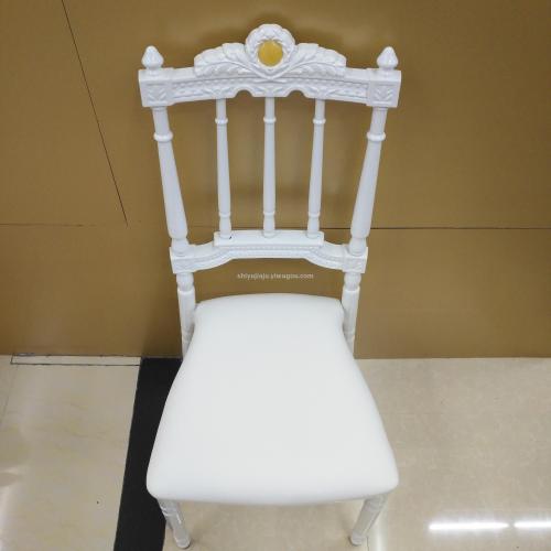 European-Style Outdoor Wedding Castle Chair Castle Chair Crown Chair Banquet Chair Wedding Metal Chivari Chair