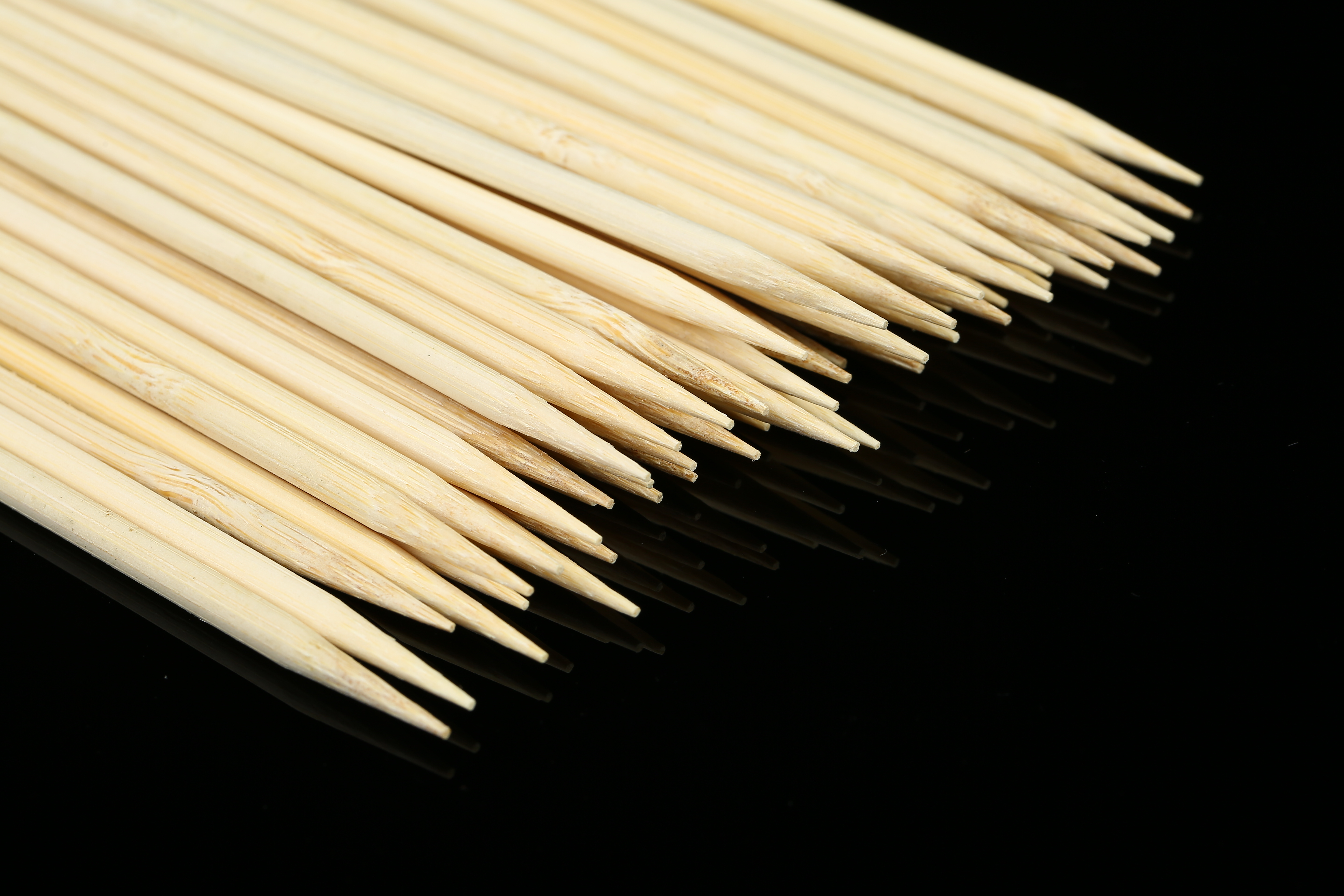 烧烤工具棉花糖烤针烧烤签子天然竹签一次性烧烤竹签_长沙义商工贸